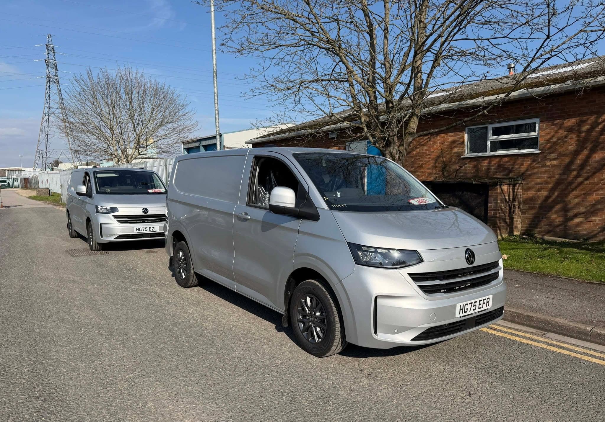 VW Transporter Trade Plate
